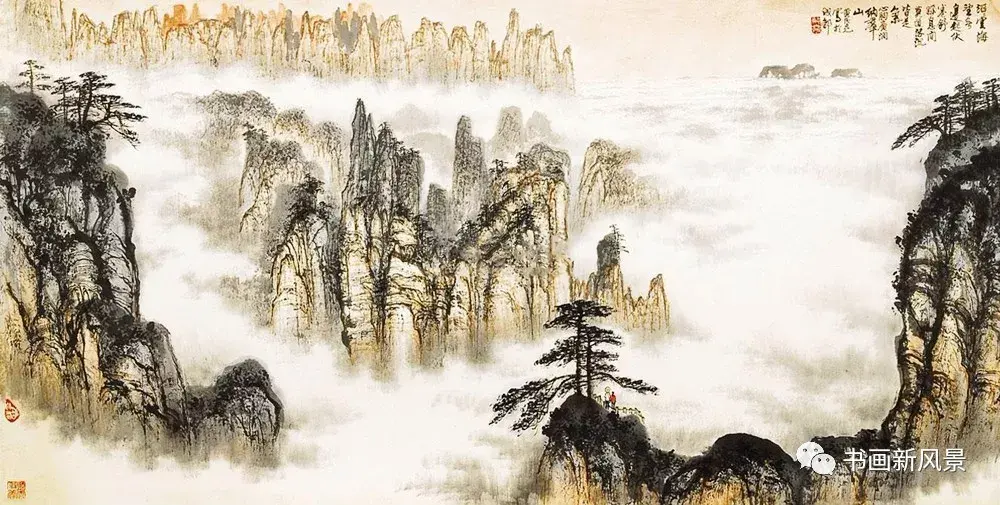 他们画的黄山云海，看醉了！ - 知乎