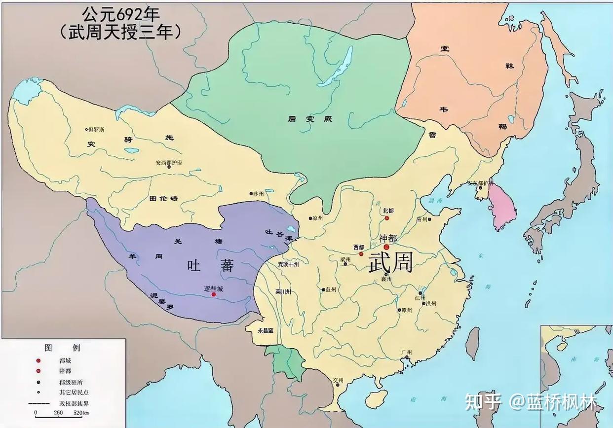 历史天空─武周朝的疆域 - 知乎
