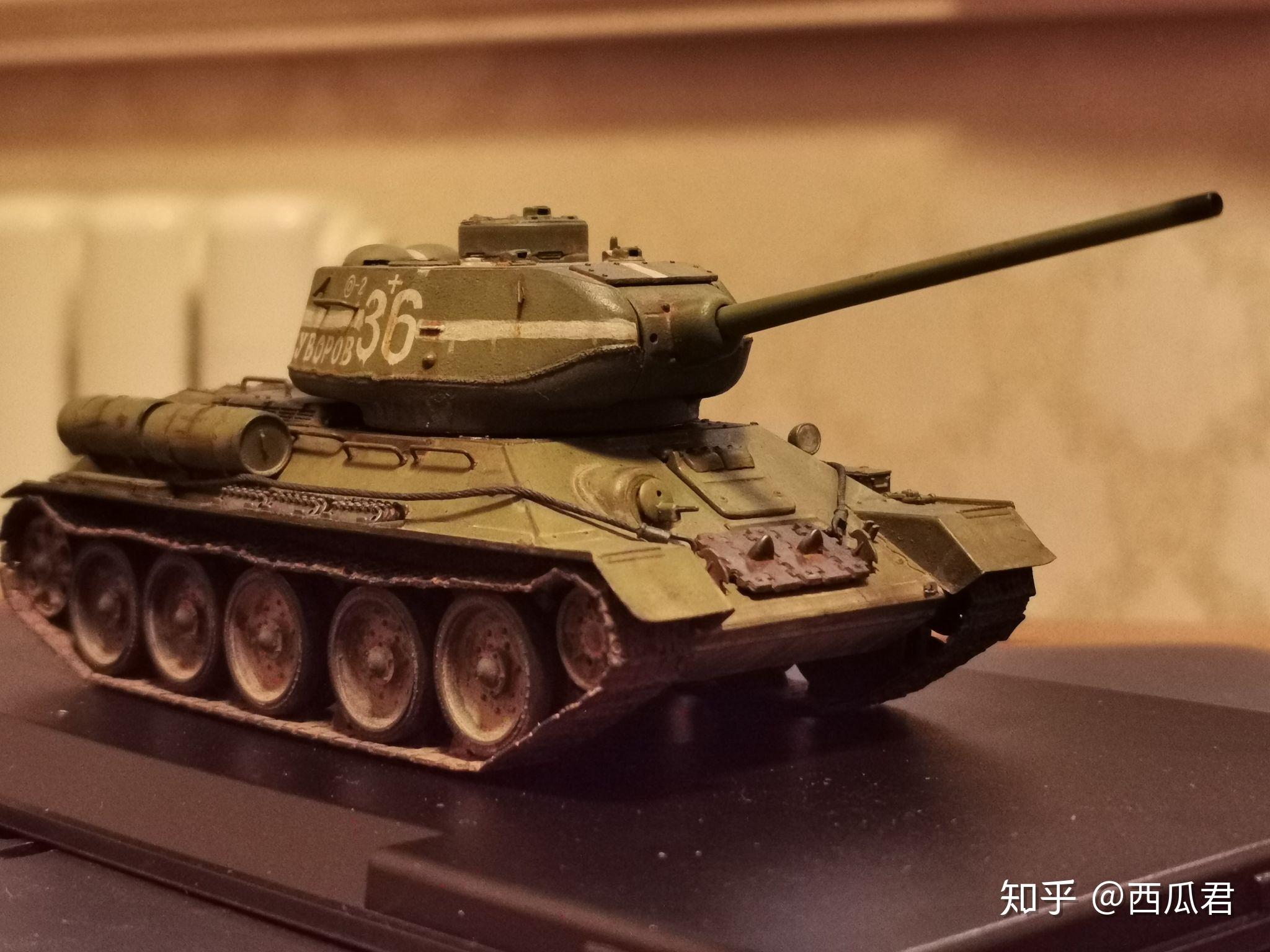 关于二战经典战车苏联t34坦克的一些想法