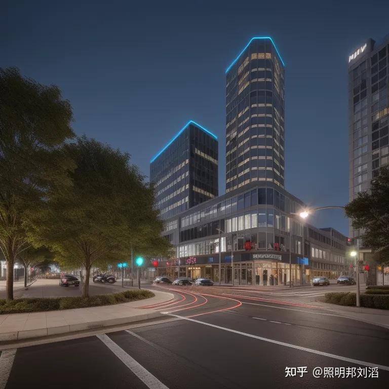 照明邦:一种“AI自动生成LED亮化灯光效果图”的新思路…… - 知乎
