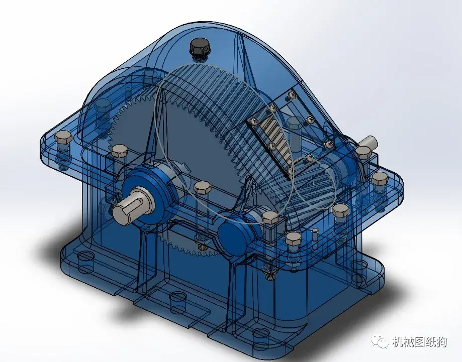 solidworks设计机械图纸狗
