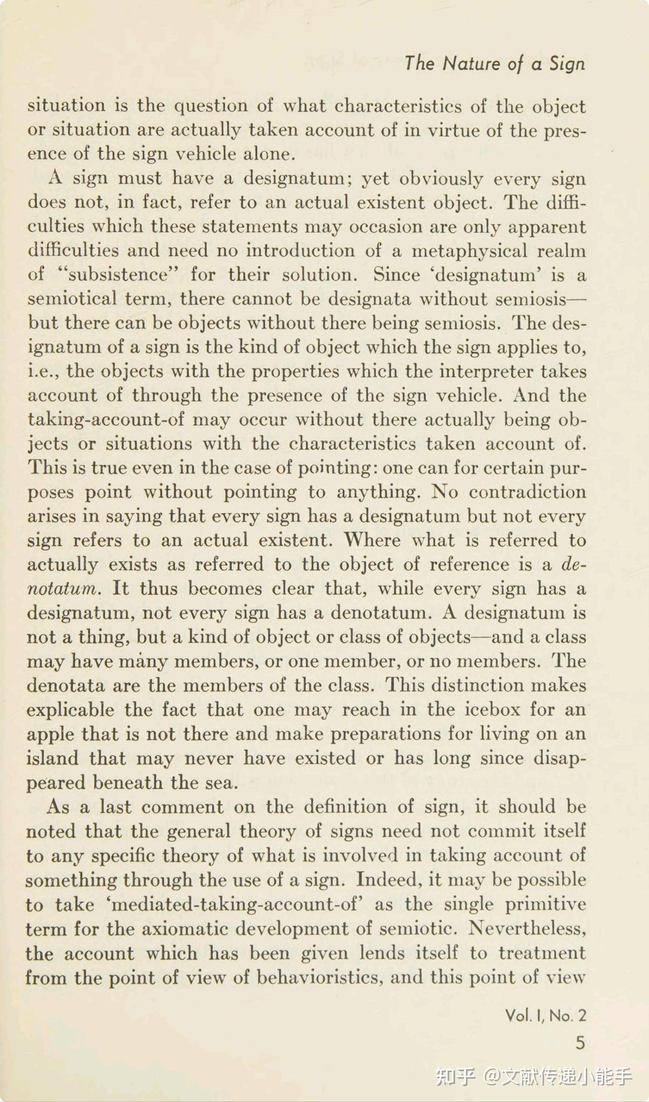  foundations of the theory of signs by morris charles w
