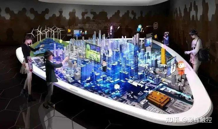 数字沙盘让城市宏伟蓝图一览无遗