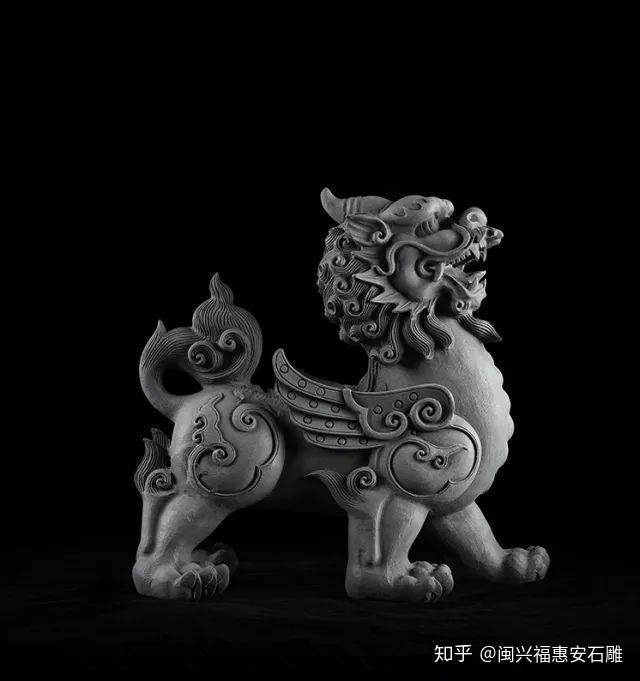 中国古代招财神兽石雕貔貅