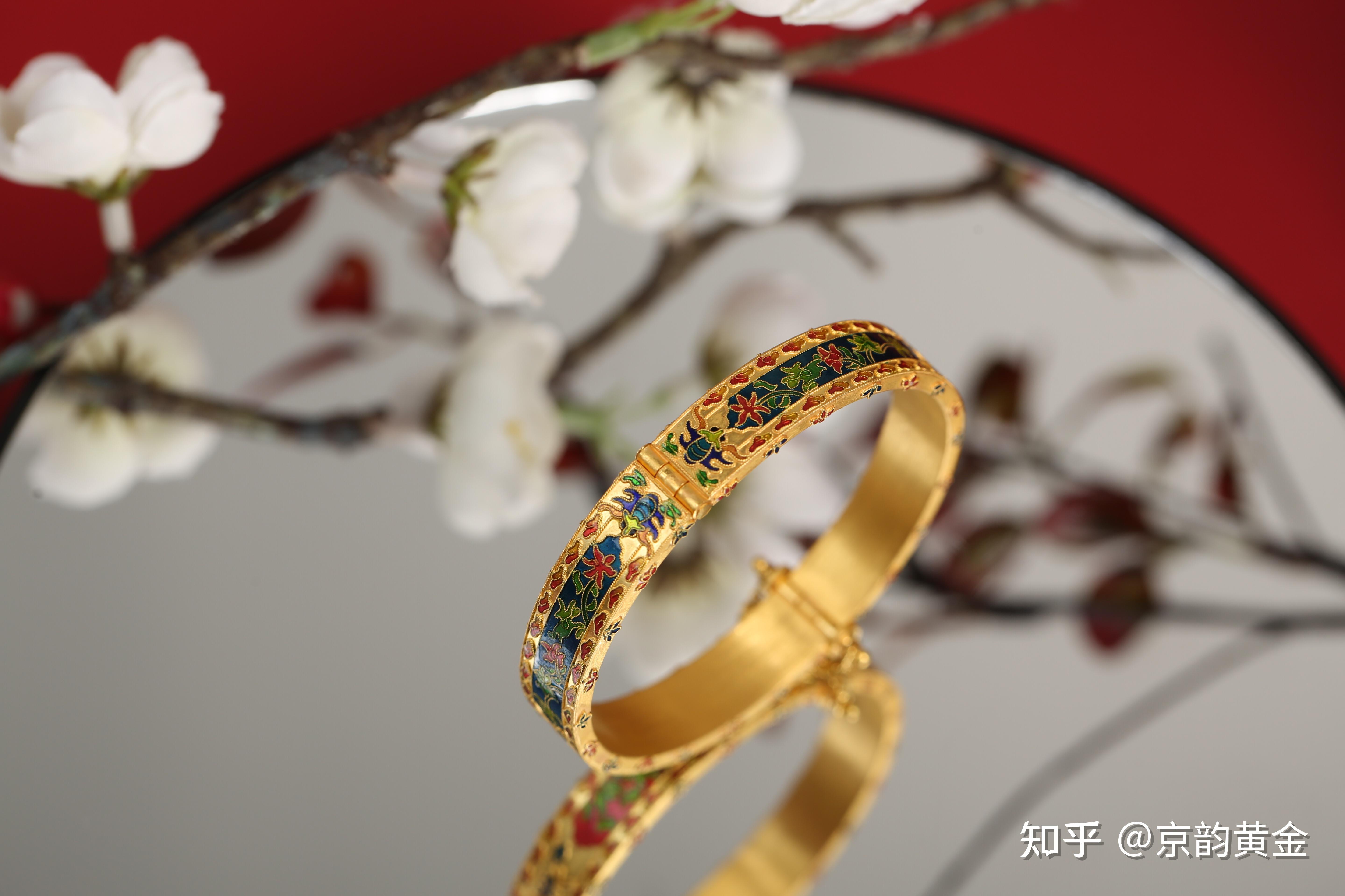 传统纯手工工艺打造关于古法烧蓝黄金你了解多少