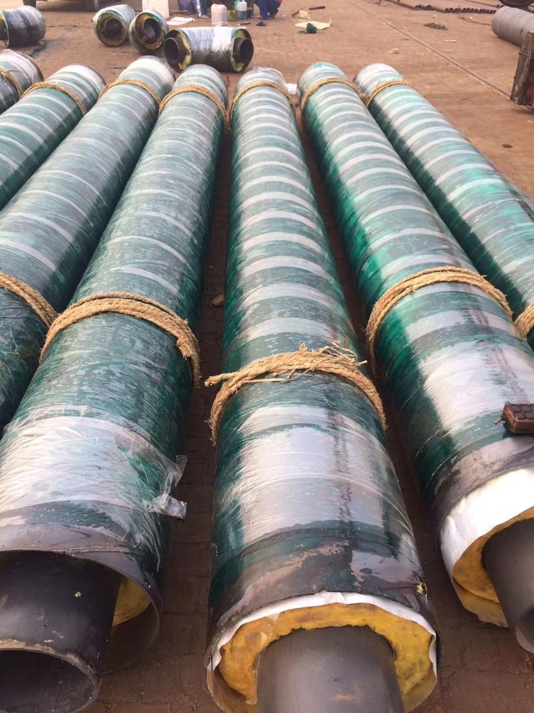 高温直埋式蒸汽保温管室外管道