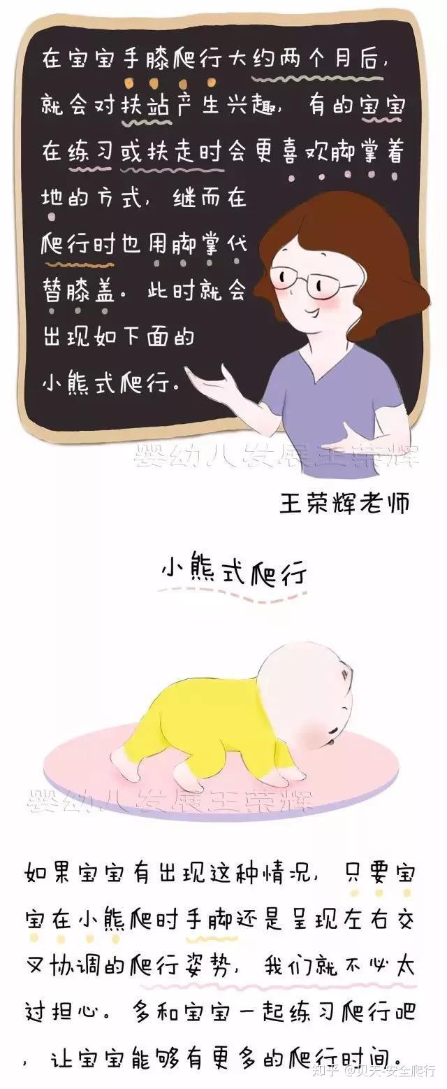 错误爬行姿势大盘点,教你如何训练宝宝爬行