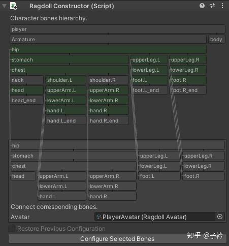 一文搞懂 Unity 布娃娃(Ragdoll)系统 让角色更加真实 (附实用Ragdoll插件详解) - 知乎