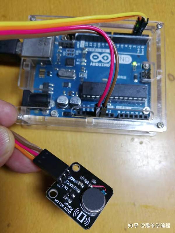 【雕爷学编程】Arduino动手做(111)---震动提醒模块 - 知乎