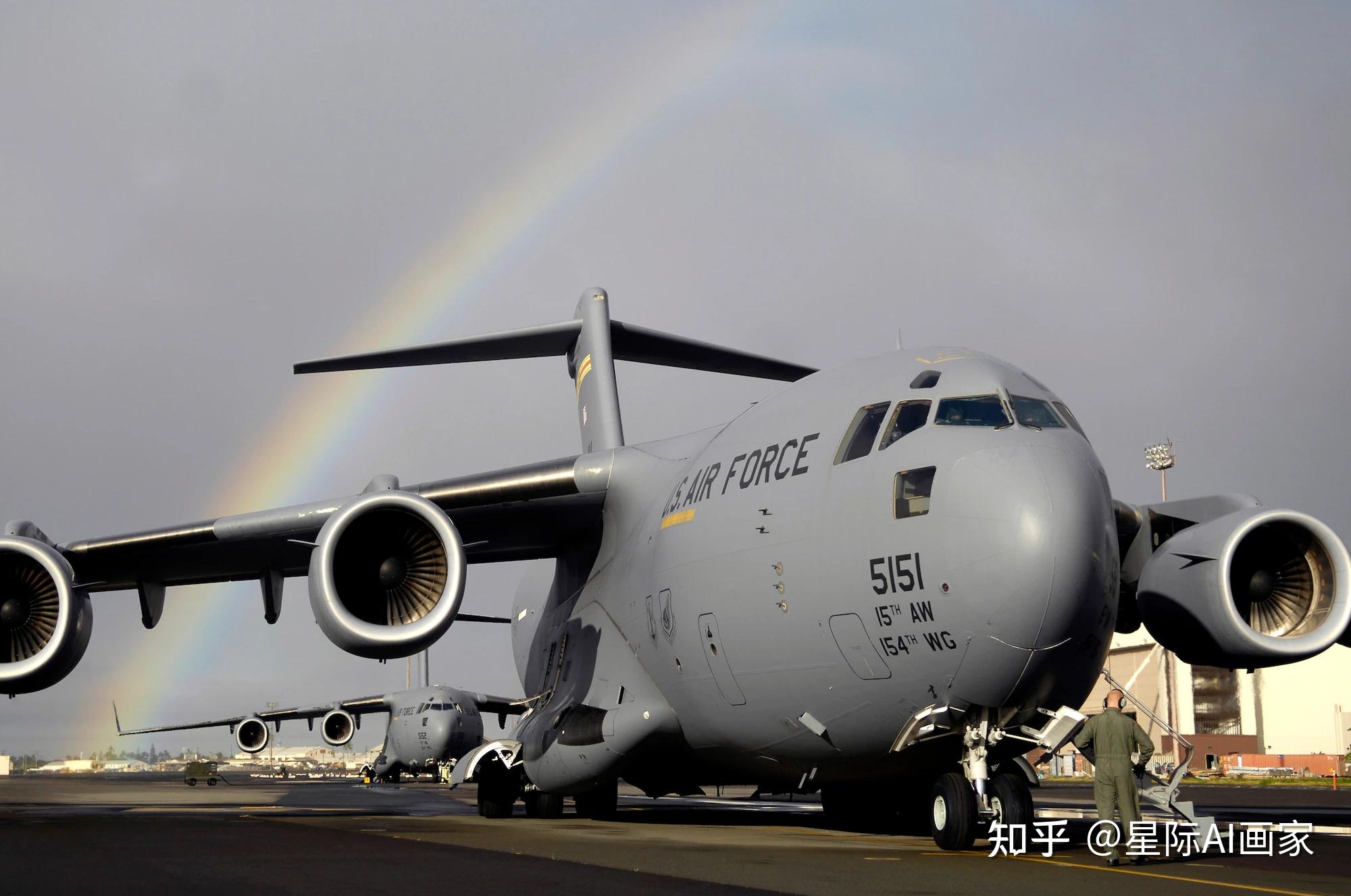 世界武器巡展——c 17“环球霸王iii”战略运输机 知乎 2808