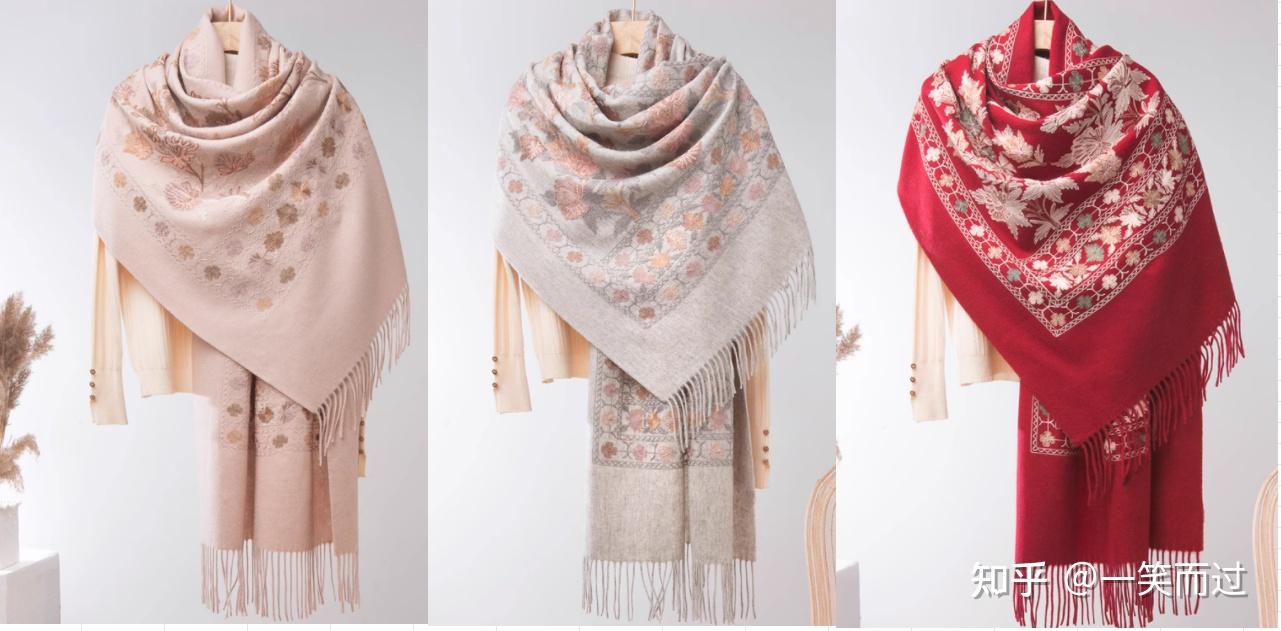 2024年高颜值围巾推荐羊毛羊绒围巾怎么选秋冬男女围巾