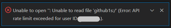 github-error-api-rate-limit-exceeded