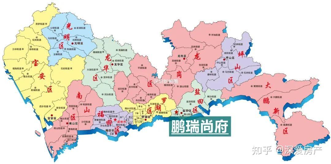 盐田区地图全图图片