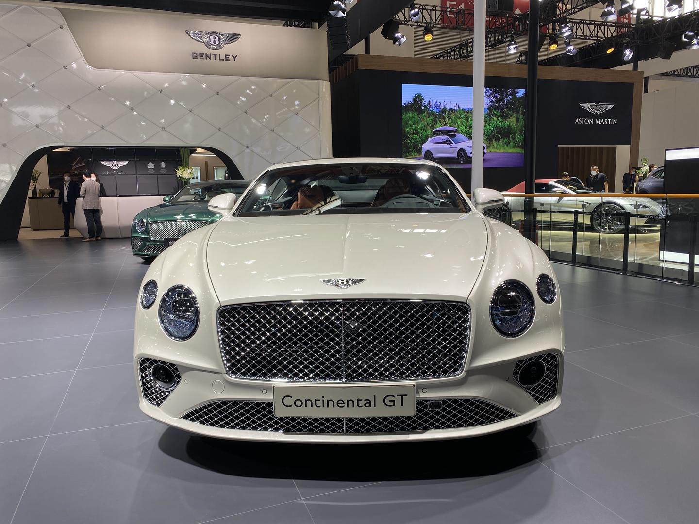 北京车展实拍宾利欧陆gt体验一下金钱的味道