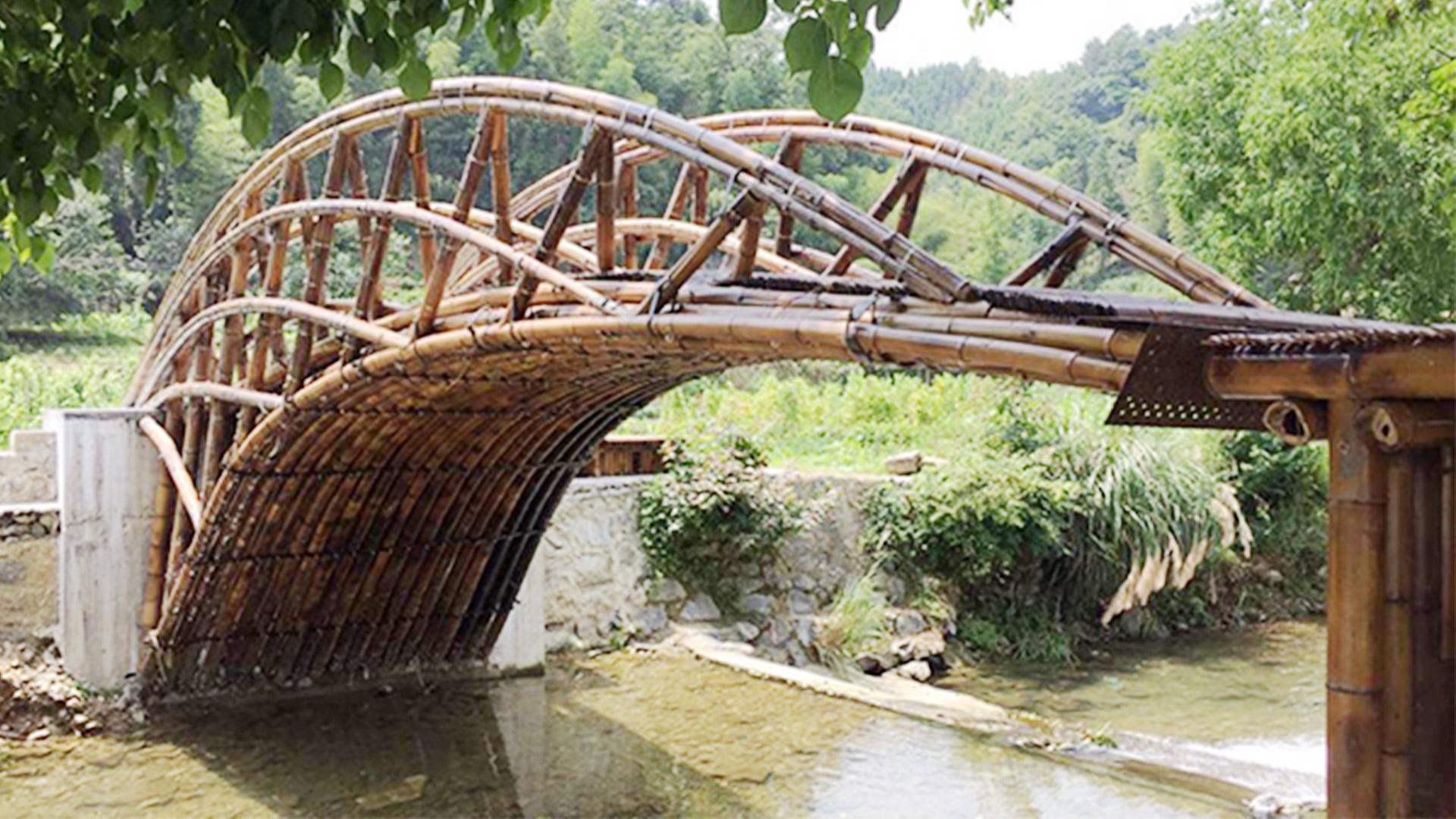 盘点国内特色竹建筑获奖作品 网红打卡竹编装置 竹景观 竹桥（设计+建造）境道原竹 - 知乎