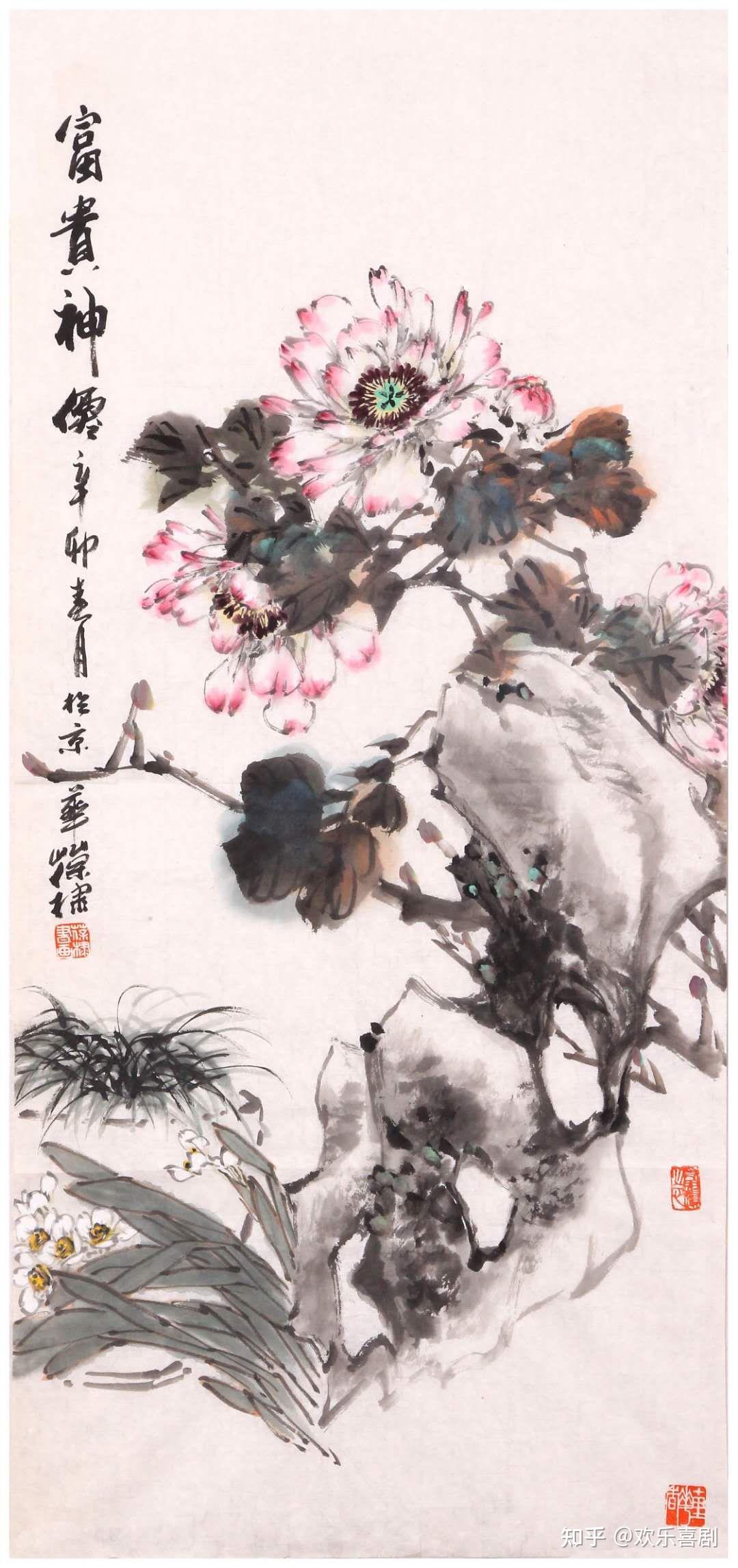 陈葆棣写意花鸟画小品图片