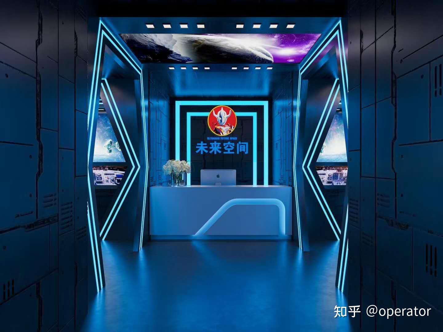 传统餐饮业vs创新科幻娱乐餐饮奥特曼未来空间