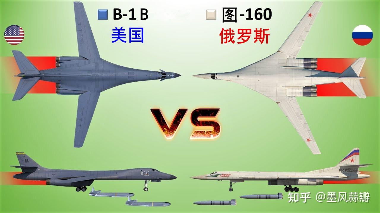 放飞自我vs老成稳重b1b和图160轰炸机虽长相接近可性格却大不相同