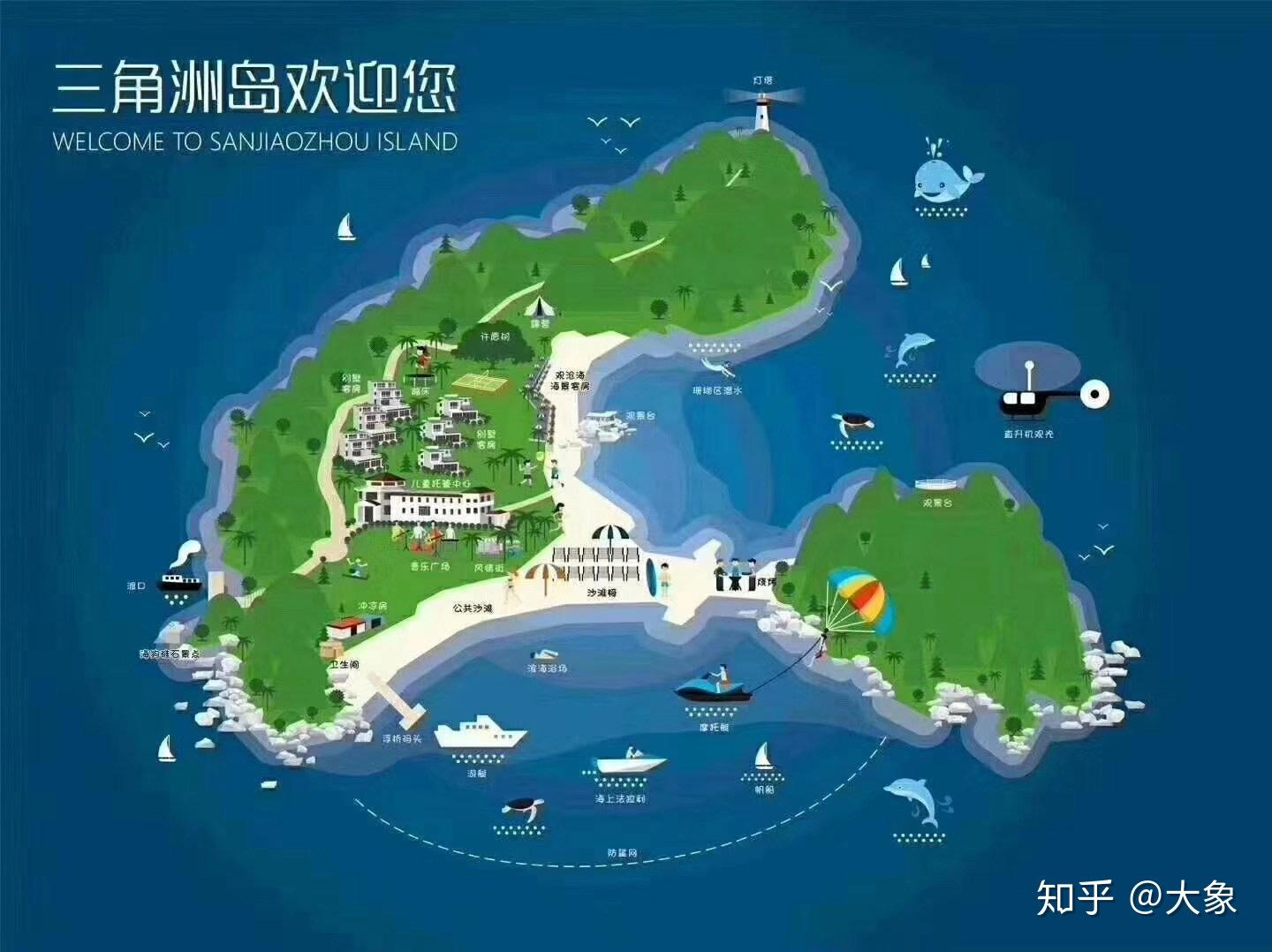 巽寮湾旅游地图图片