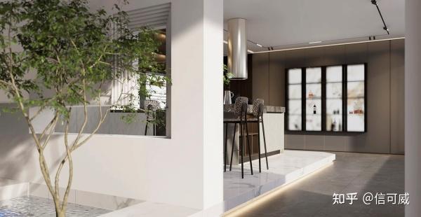 200㎡高级美学展厅设计 - 知乎