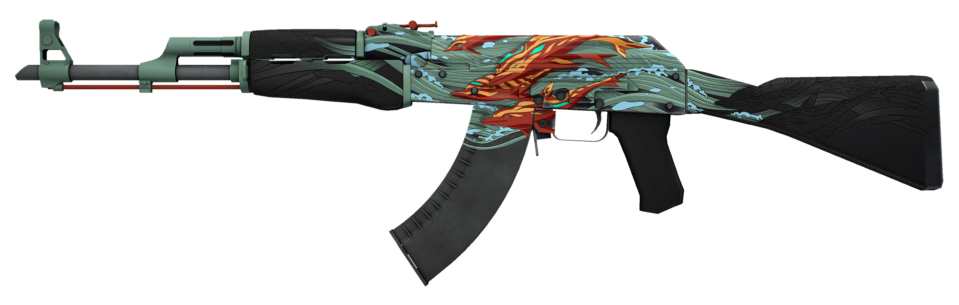 海天一色风起雨落艺益csgo皮肤深海复仇