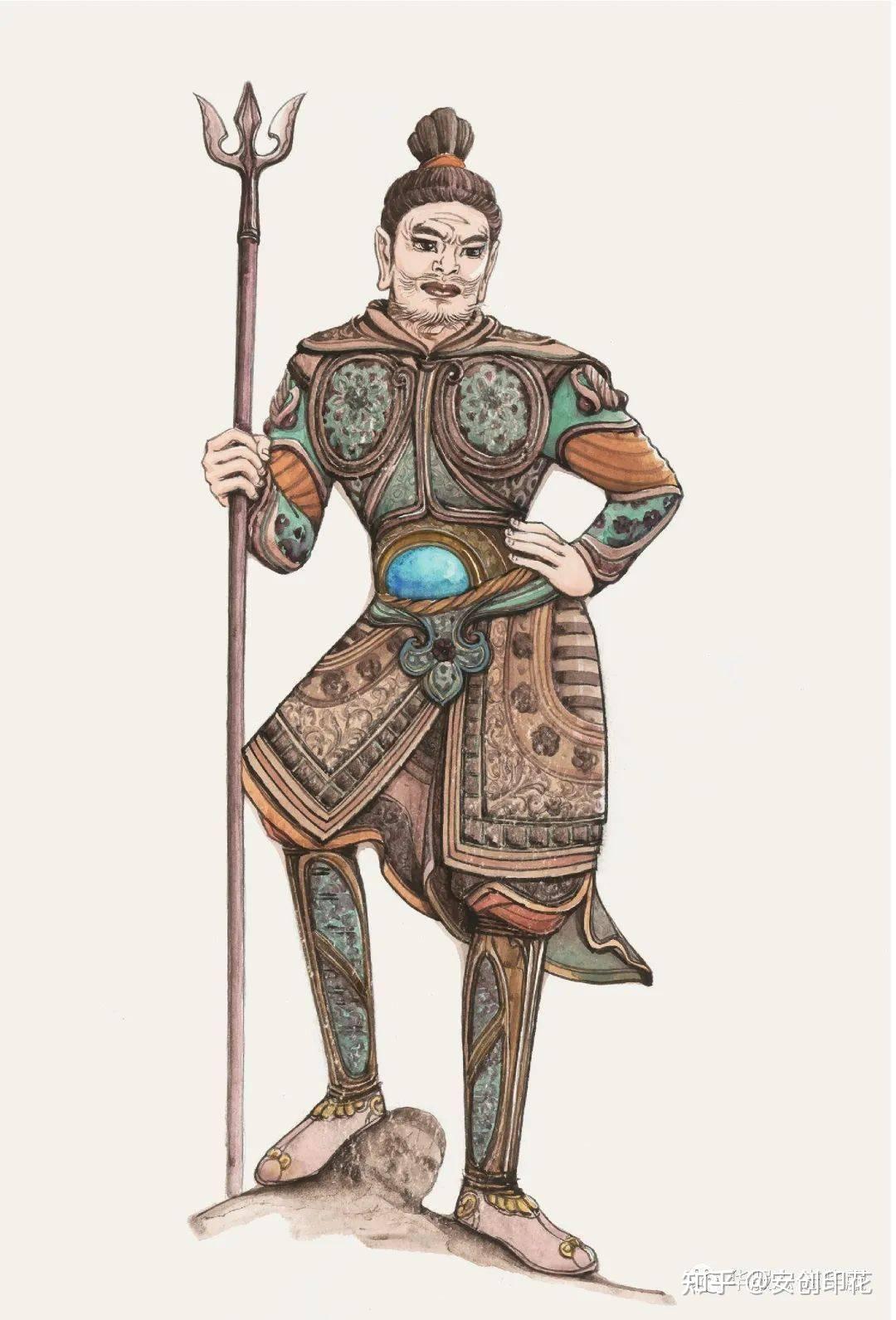 千年敦煌-石窟中的各种服饰设计效果图! - 知乎