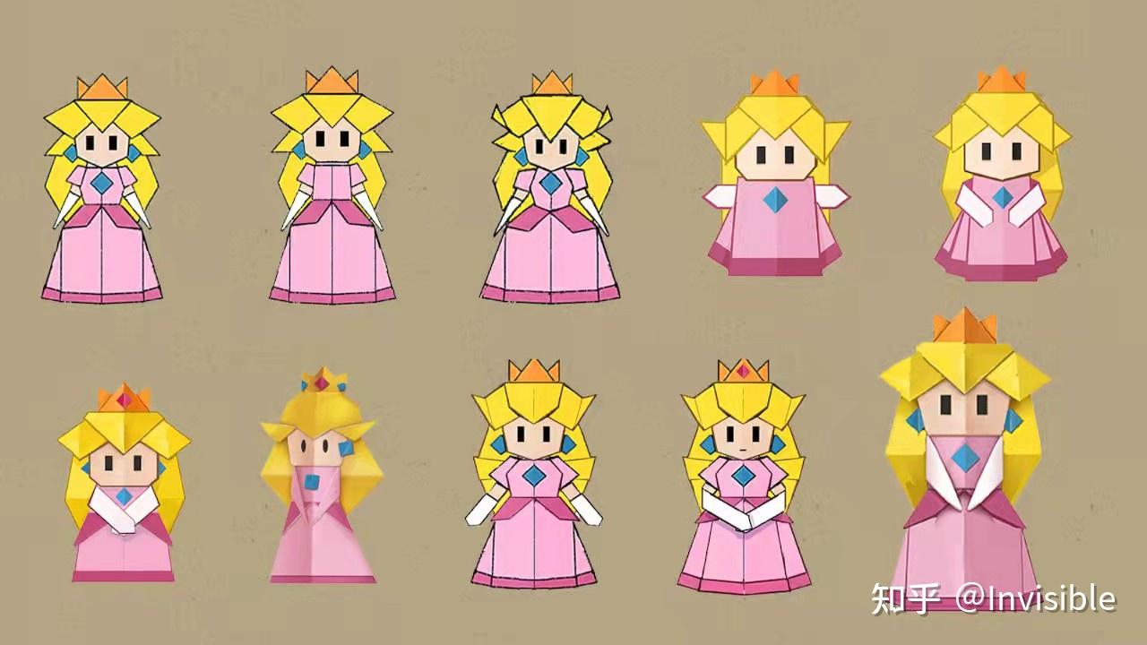 折纸桃花公主的种种被折起来的种种奇诺比奥各种服饰1各种服饰2凑字凑