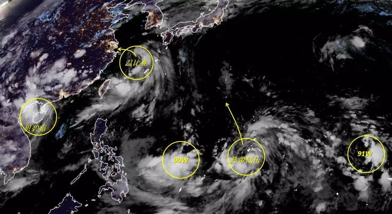 5场台风齐现身,这是一份可以帮你减少上亿元损失的气象科技攻略 - 知