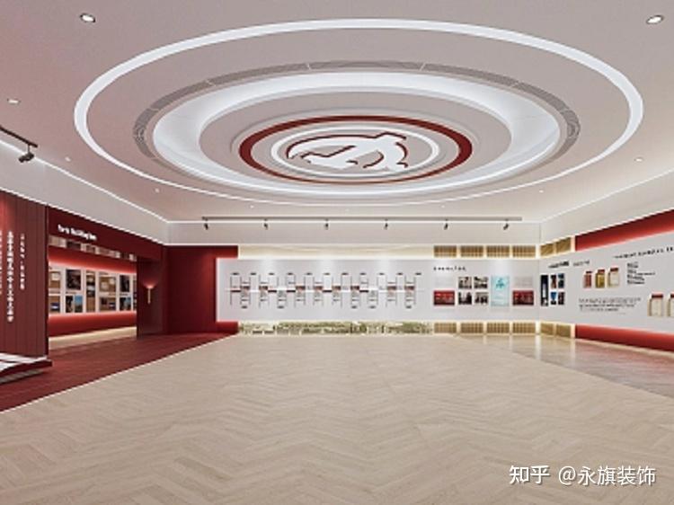 河南红色主题展厅设计-服务整个空间的设计 - 知乎