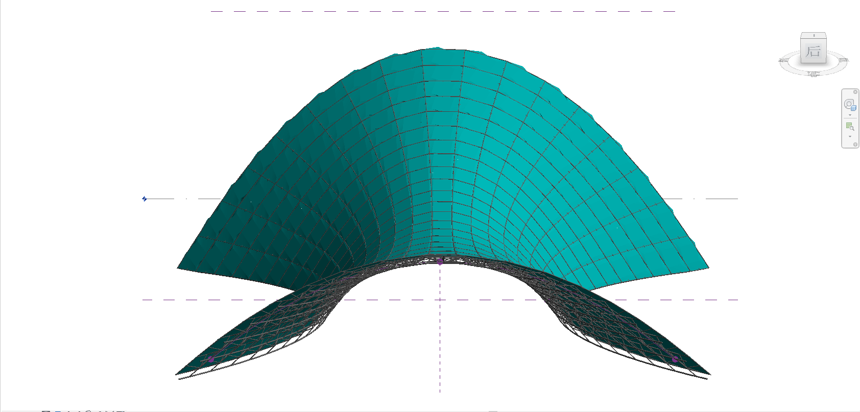快来get新技能如何用revit创建大型钢结构曲面幕墙屋顶