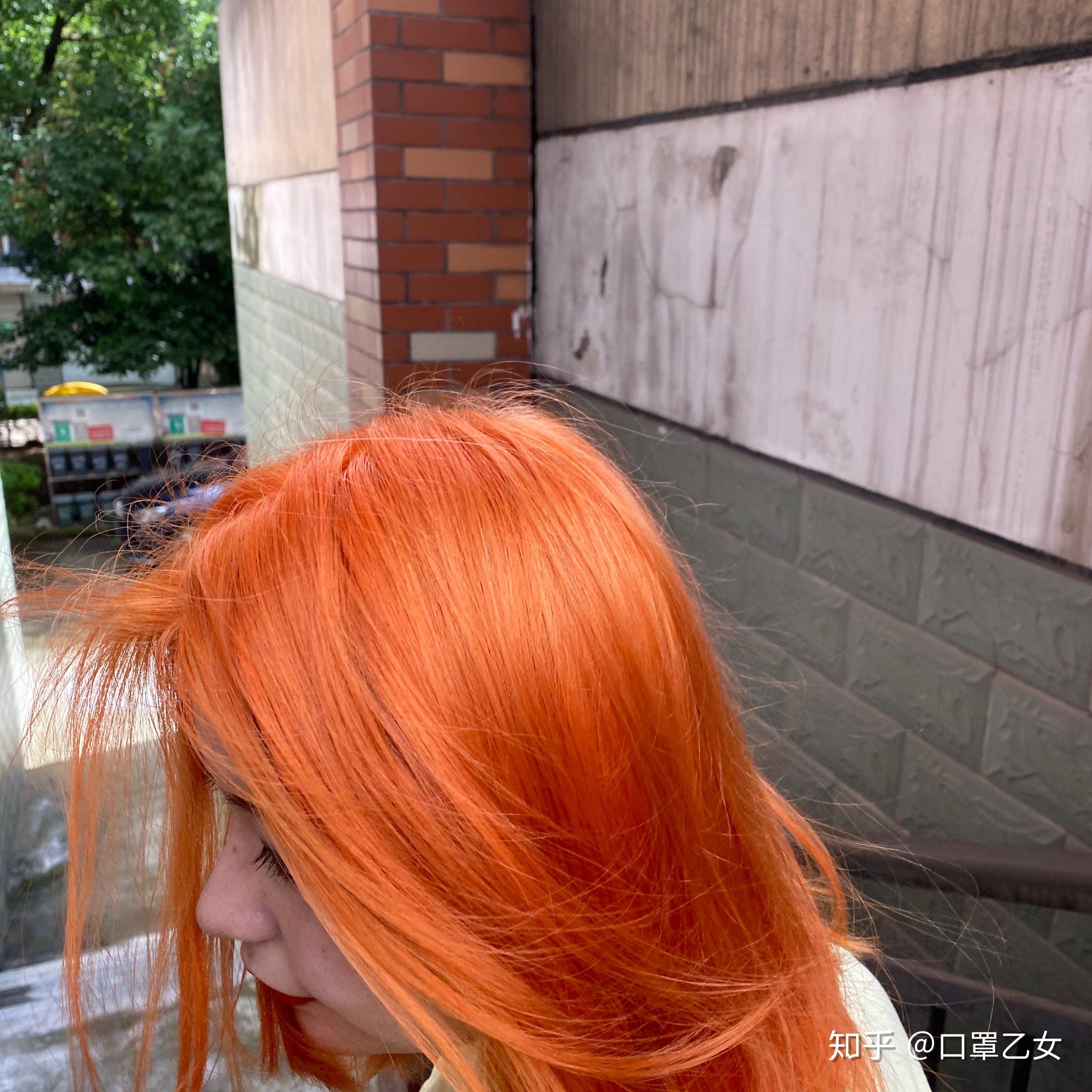 染橘色橙色头发是怎样的体验