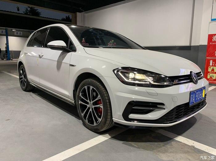 高尔夫2020款rline型小白之提车作业
