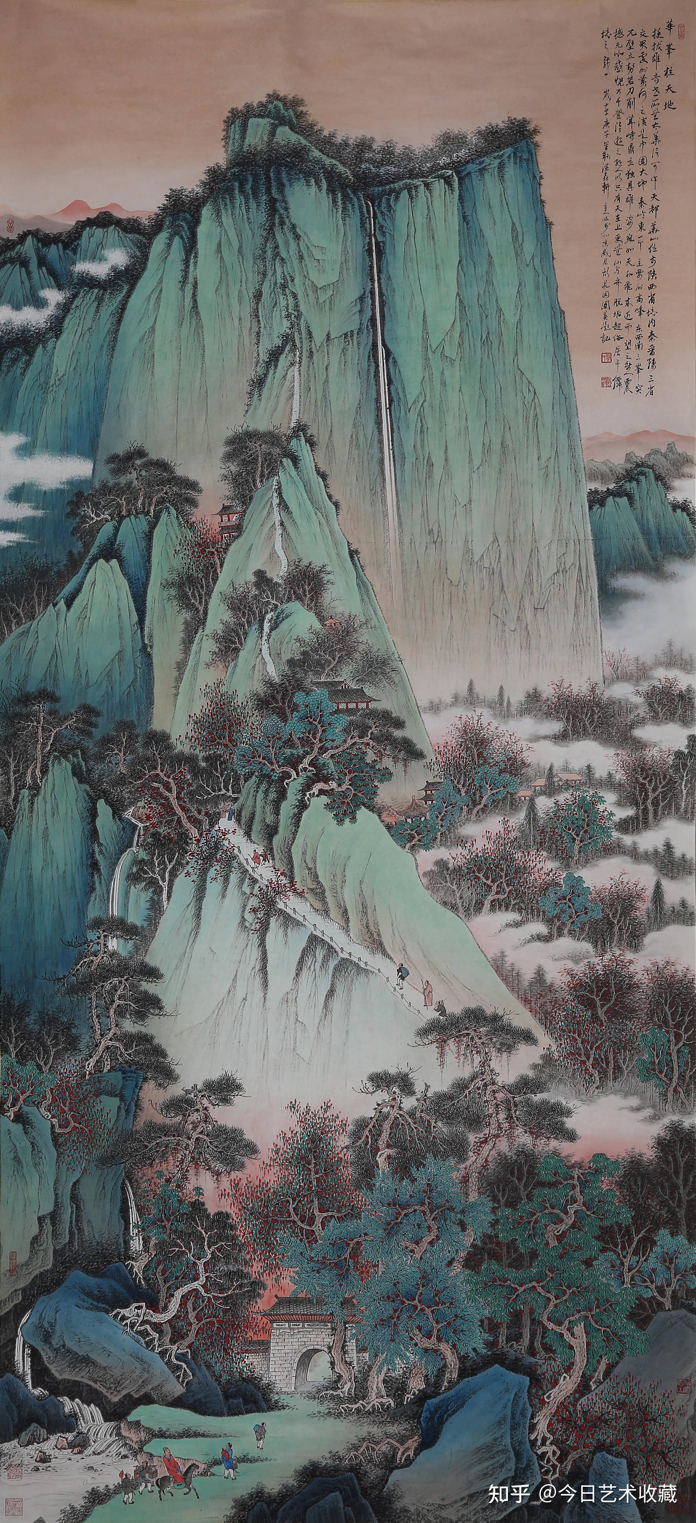 王平错彩镂金而腾踔万象读贾国英的精工山水