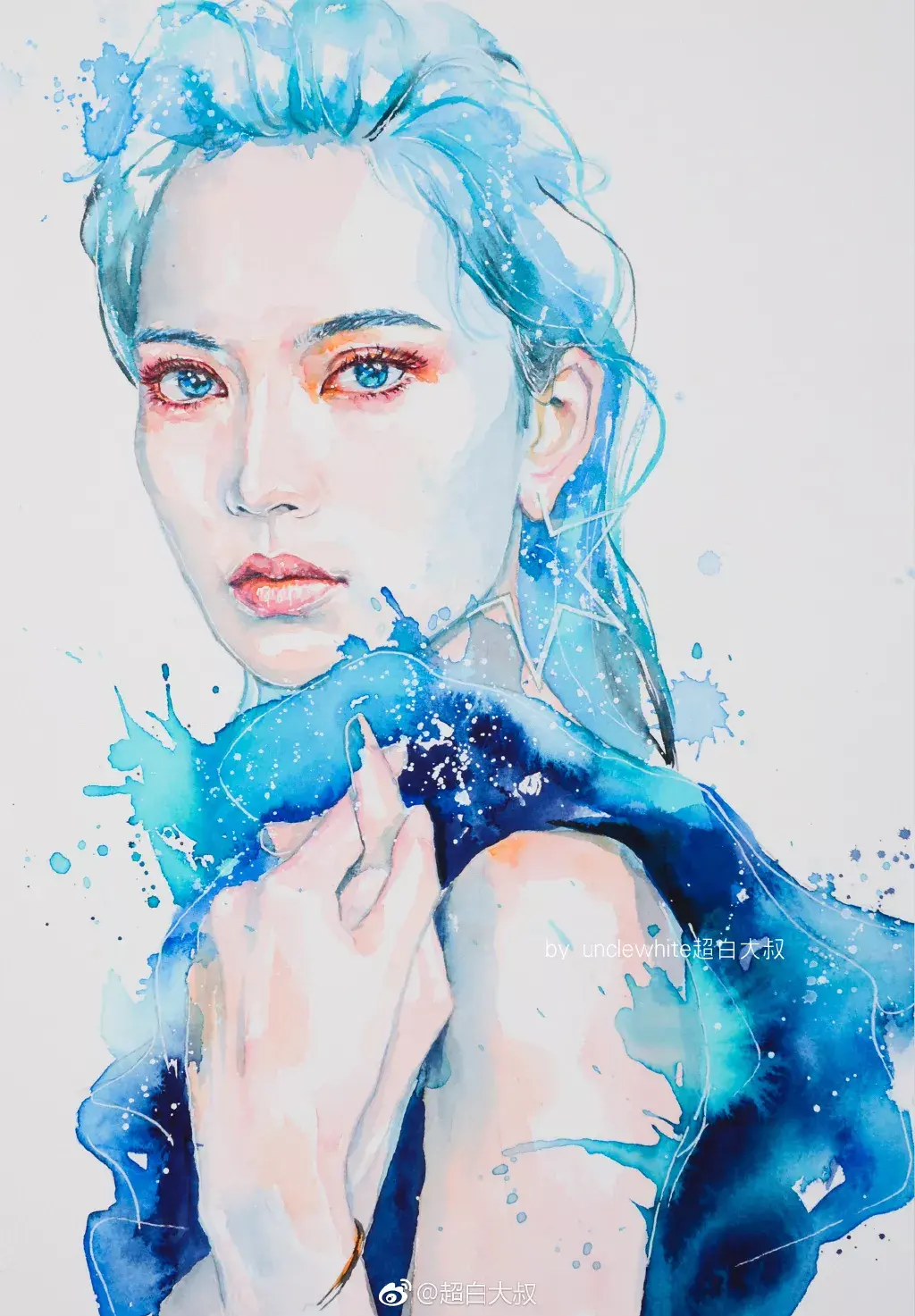 美术分享从涂鸦少年到抖音水彩网红第一人他沉寂6年终逆袭水彩画美到