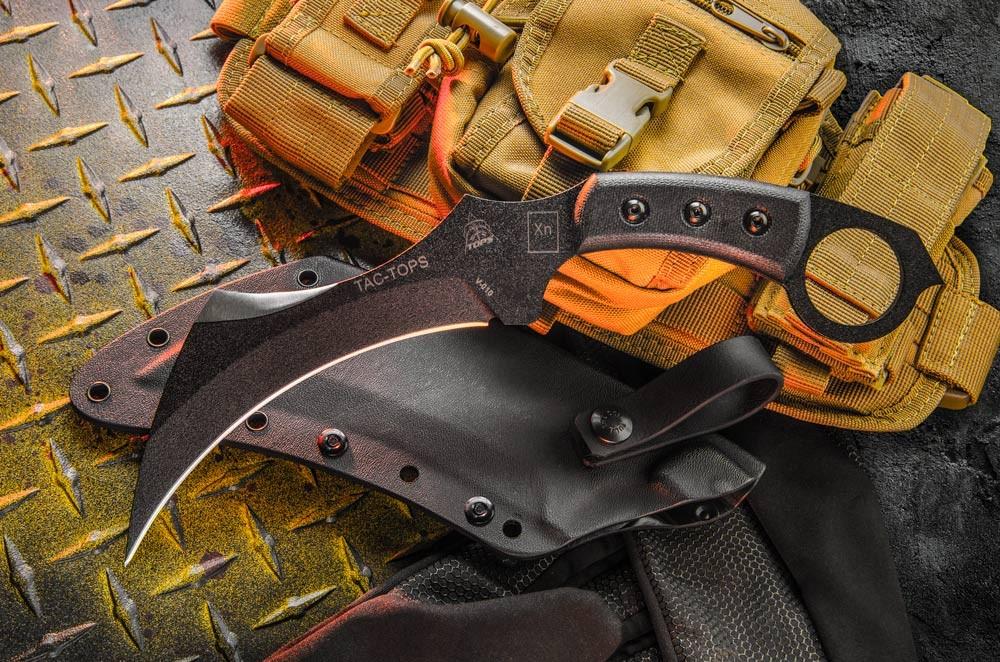 tops的tac爪刀:足以在瞬息间划开喉咙的猛虎之爪