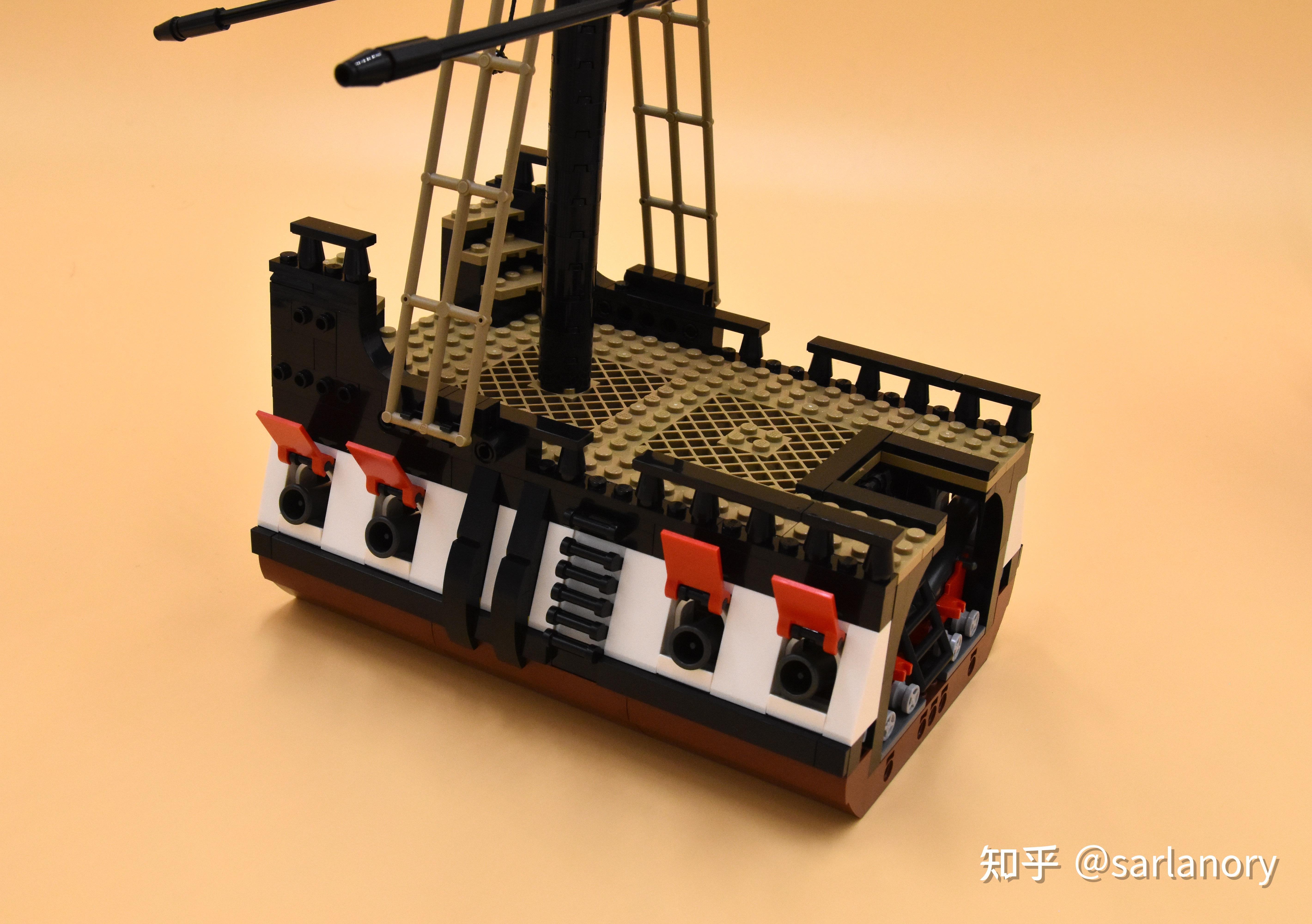 船上怎能沒有大炮lego21322海盜灣改炮艙