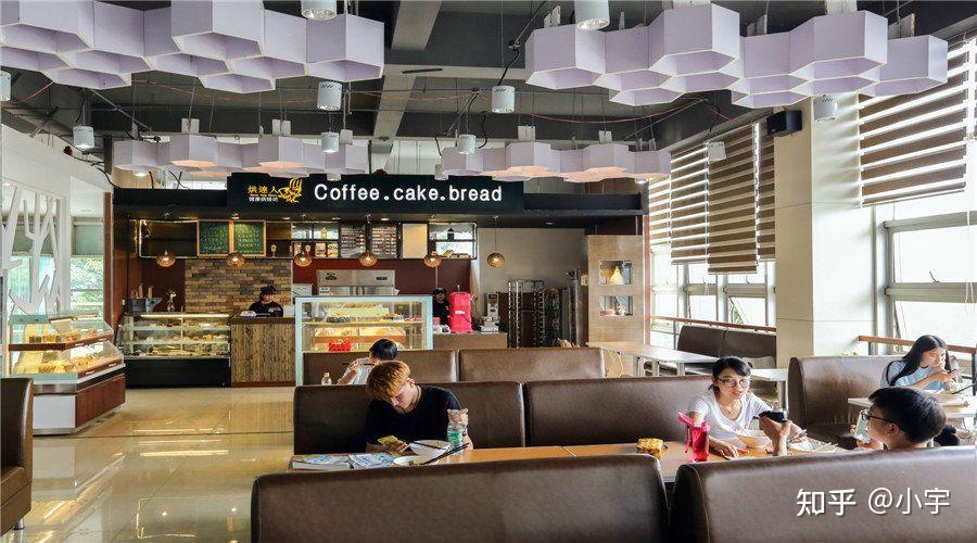 江苏经贸职业技术学院食堂环境