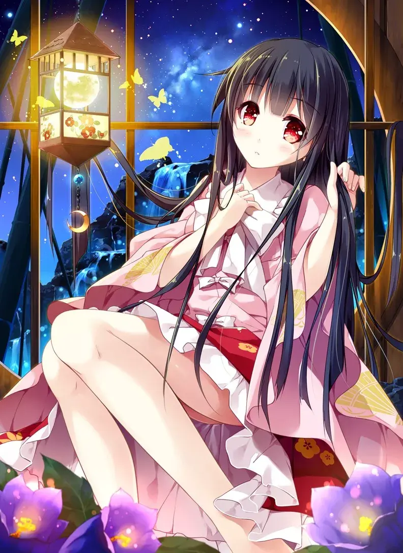 动漫图片二次元里穿和服的妹纸