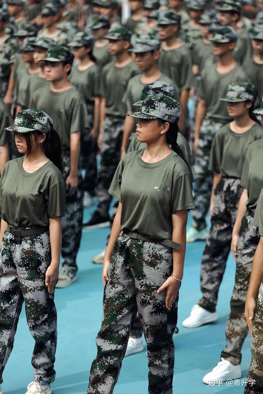 又是一年軍訓時 廣東省輕工業技師學院學子初長成 - 知乎