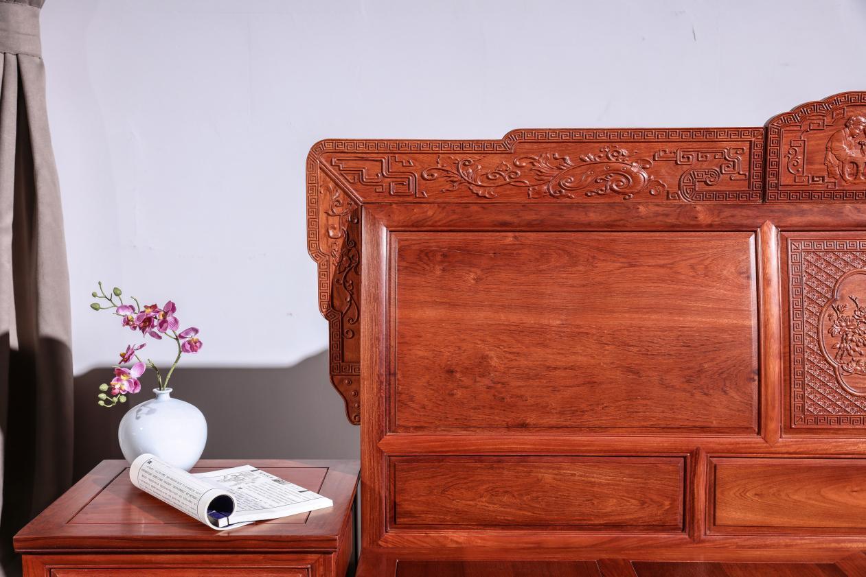 红木家具：睡觉不安稳？可能跟你床的摆设位置有关 - 哔哩哔哩