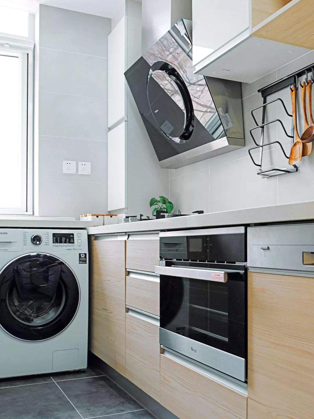 纳尼洗衣机阔以放在厨房千真万确