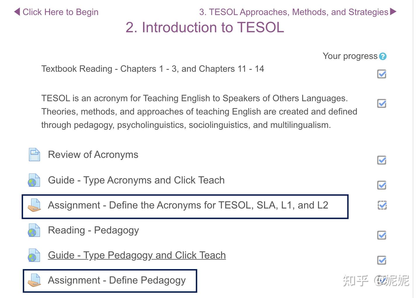 TESOL Advanced 证书备考 - 知乎