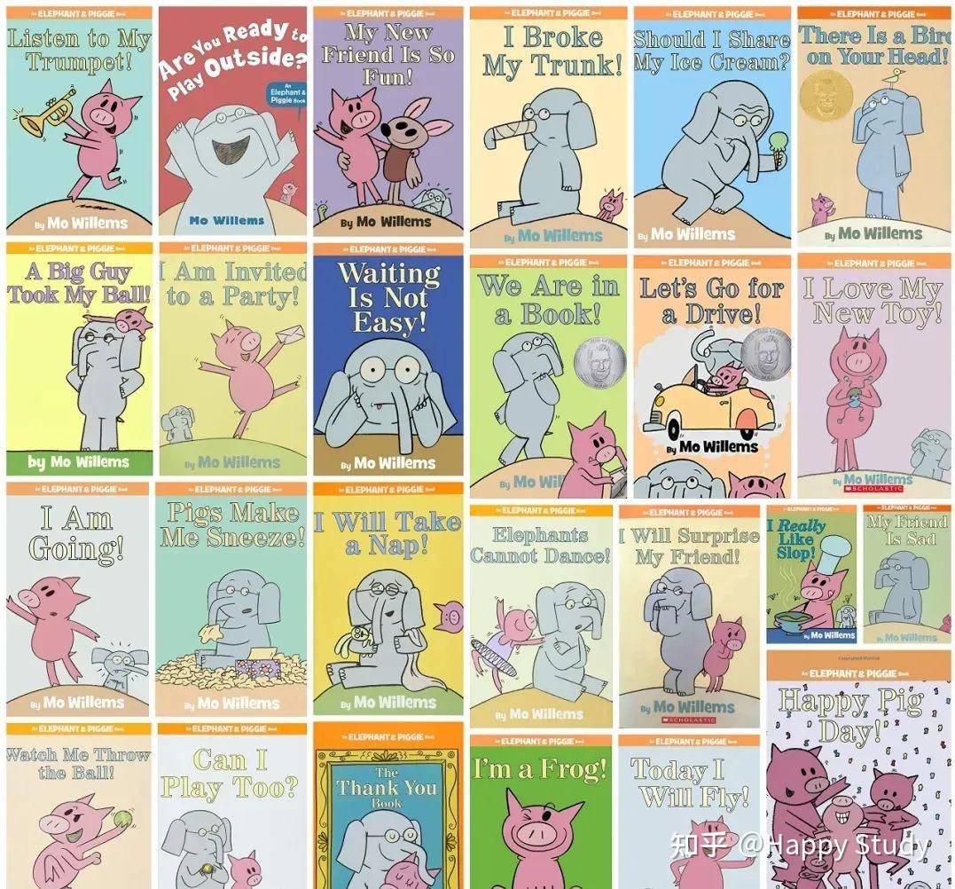 小猪小象 Elephant and Piggie 资源包，含Susan精讲视频+绘本PDF+音频！ - 知乎