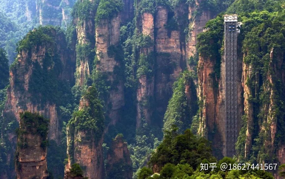 张家界有座世界最高的户外电梯，五个小时的路程只要一分钟就搞定 - 知乎