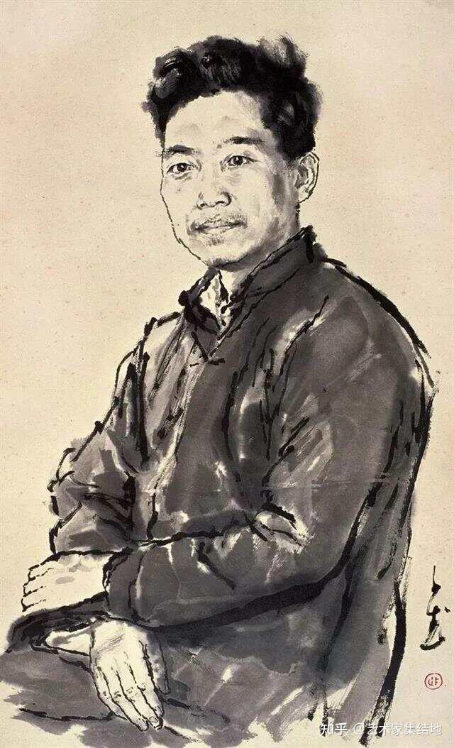 王子武人物画高清图图片