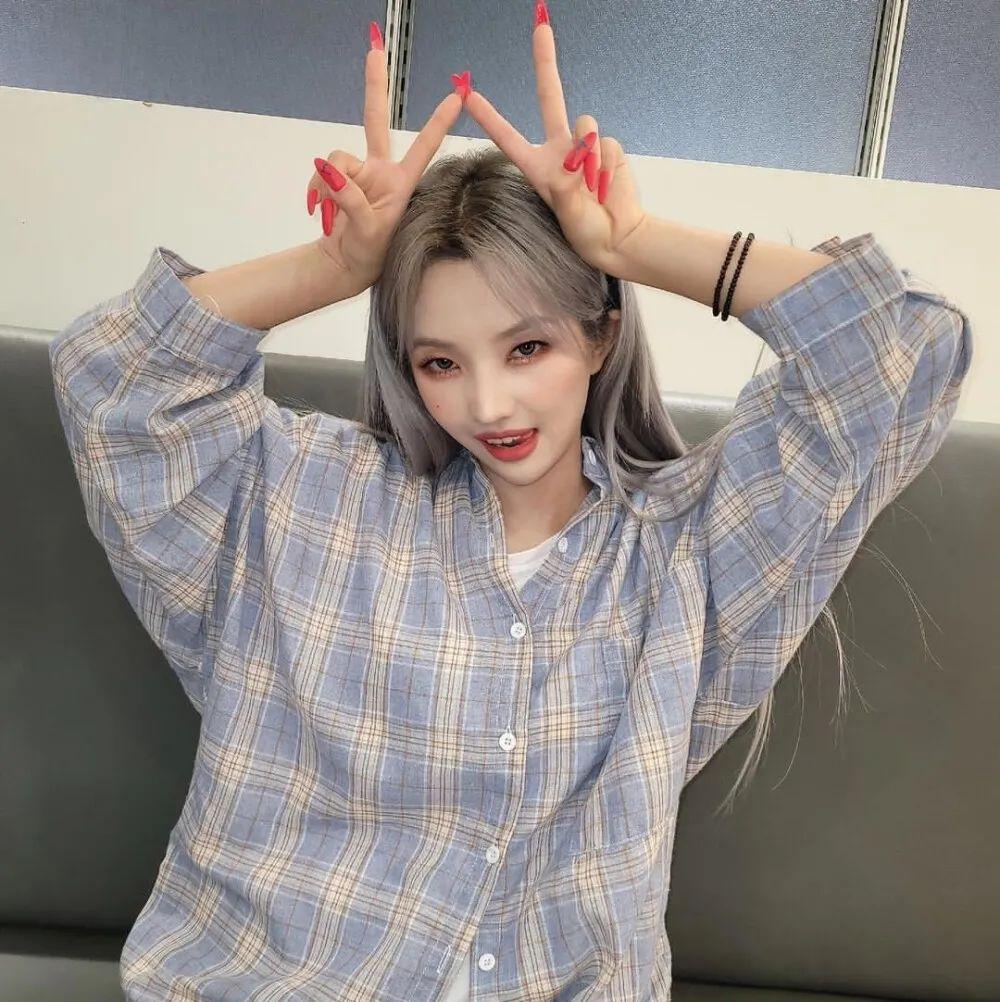 爱豆头像gidle田小娟全昭妍小狐狸