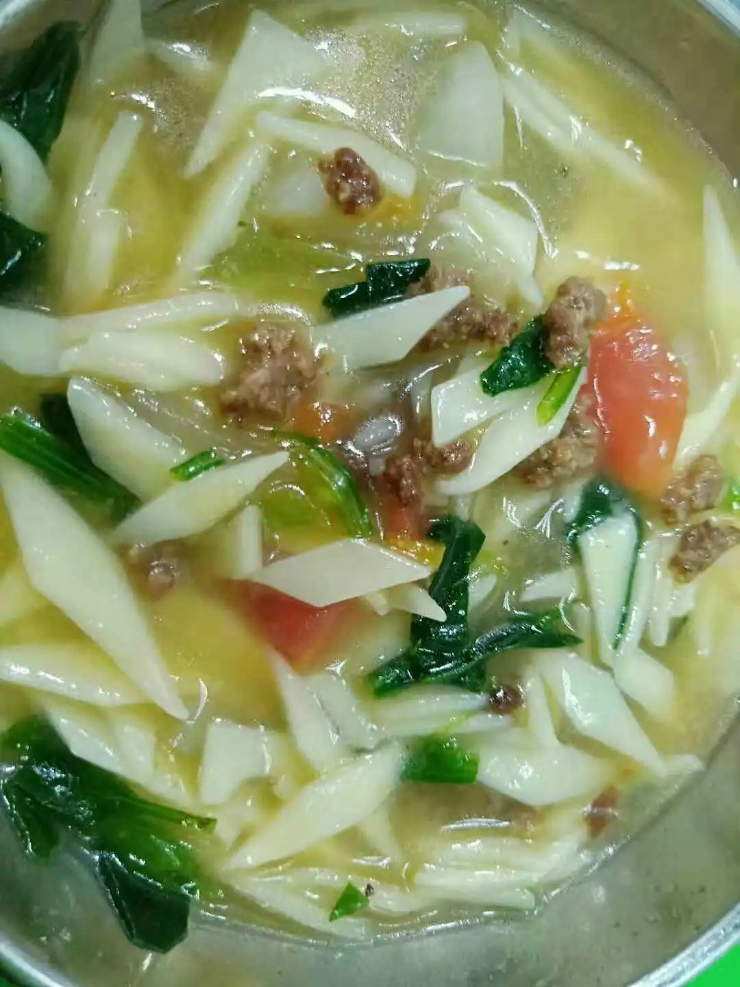 中国100大面条之一青海旗花面