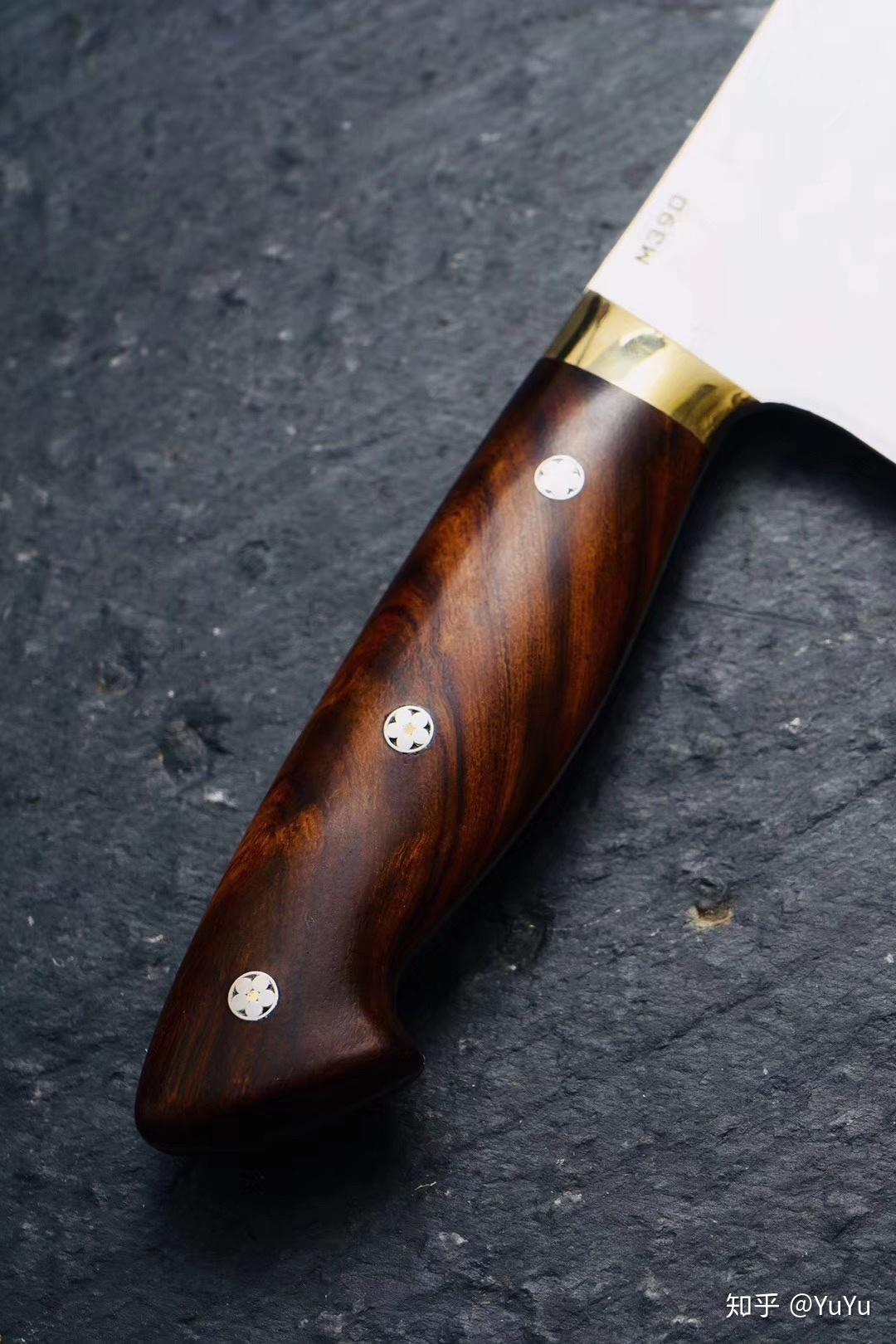 定制m390粉末钢中式菜刀