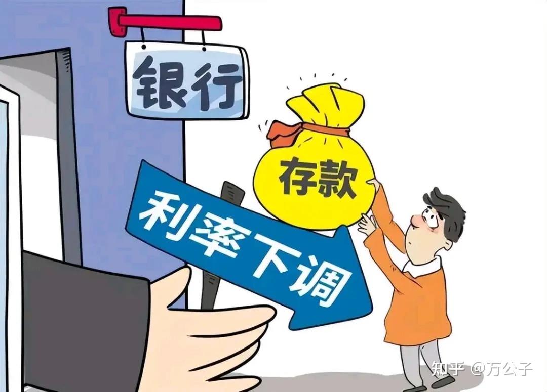 刚刚,存款利率又降了!存款一万元,一年能领多少利息? - 知乎
