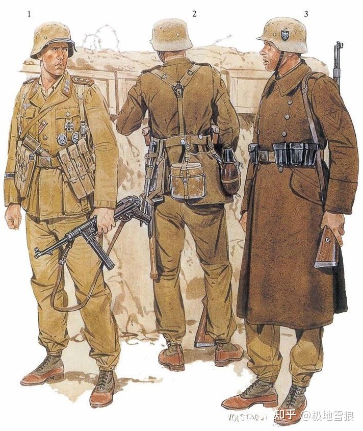 二战德军非洲军团军服 - 知乎